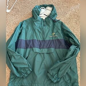 Men’s medium nylon Purdue university jacket nylon vintage